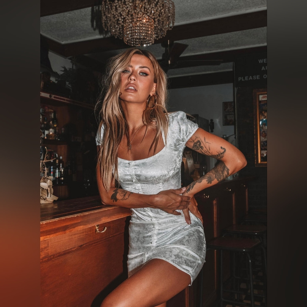 Princess Polly Ivory Tyra Mini Dress